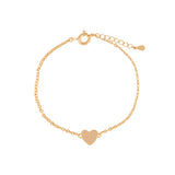 PULSERA HIJA  BAÑADA EN ORO