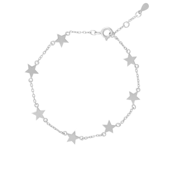 PULSERA STARS PLATA | BOAZ JOYAS