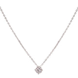 COLLAR PUNTO DE LUZ PLATA
