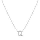 COLLAR INICIAL SHINE PLATA