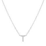 COLLAR INICIAL SHINE PLATA